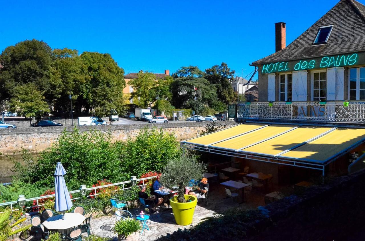 Hotel Des Bains Figeac Eksteriør bilde